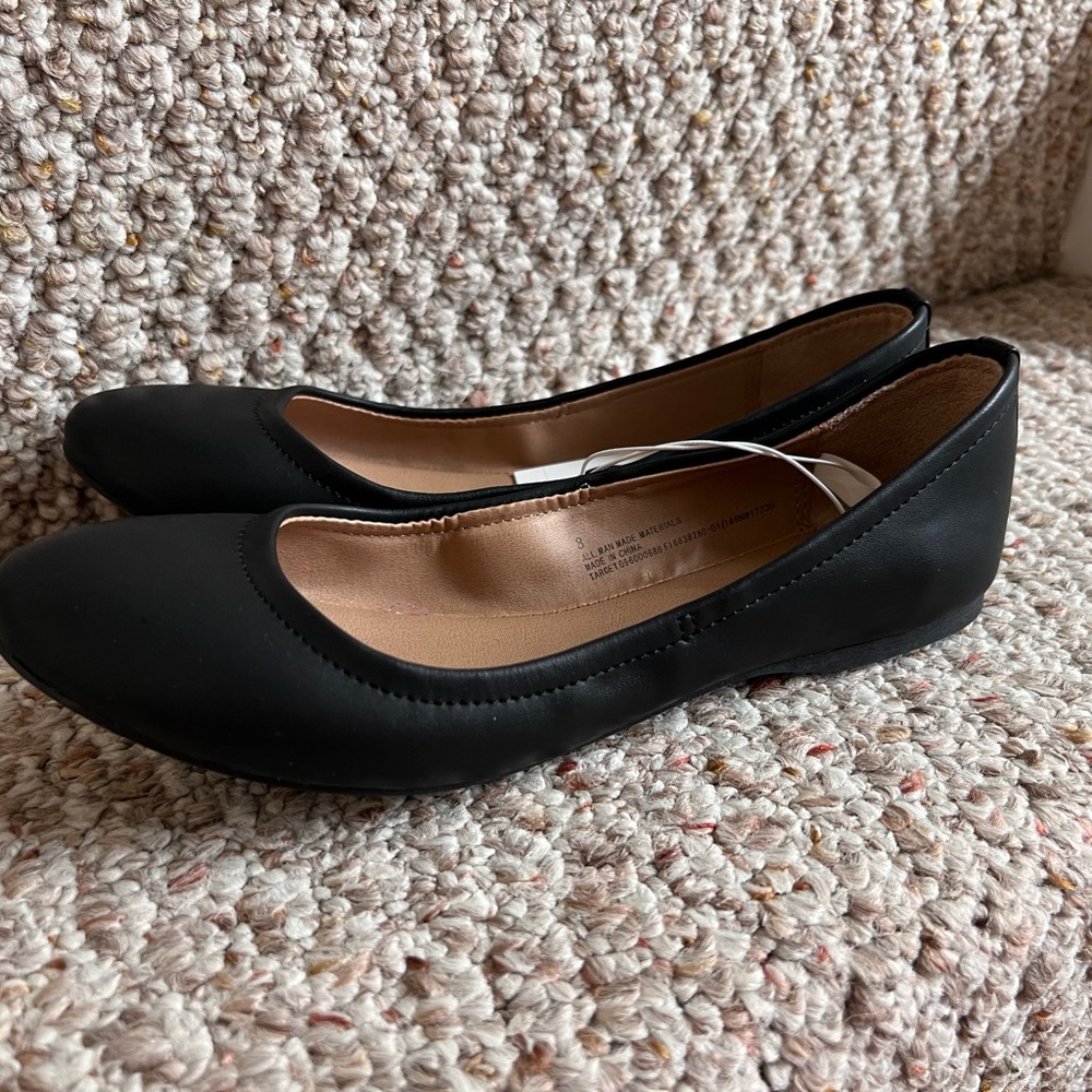 Black Ballet Flat - Brand New - Size 8, 8.5, 9